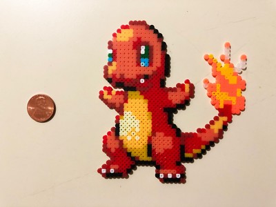 POKEMON FIRERED LEAFGREEN MINI BEAD SPRITES PERLER HAMA ARTKAL