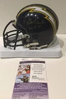 KELLEN WINSLOW CHARLIE JOINER JOHN JEFFERSON SIGNED CHARGERS MINI HELMET *JSA*