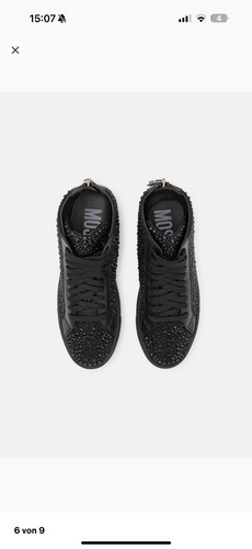 MOSCHINO UOMO - SNEAKER HIGH - NERO 43 - Bild 3 von 11