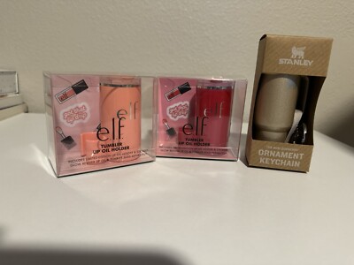Stanley X e.l.f. RED x CORAL X Stanley ornament 3PCS