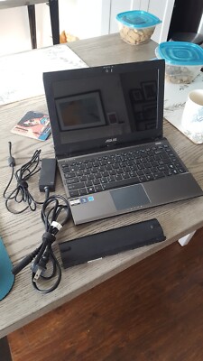 Asus 1225B Laptop Eee PC - PARTS OR REPAIR, Starts In Bios, Working BATTERY, AC