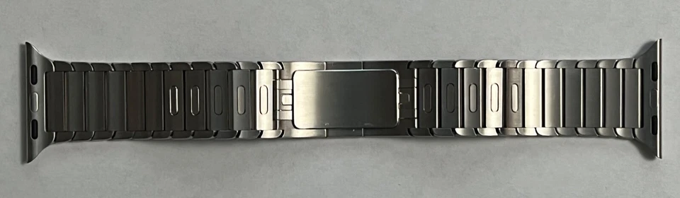 USADO Apple Watch 38 mm - 40 mm Acero Inoxidable Eslabón Pulsera Correa Solo Foto 2 de 3