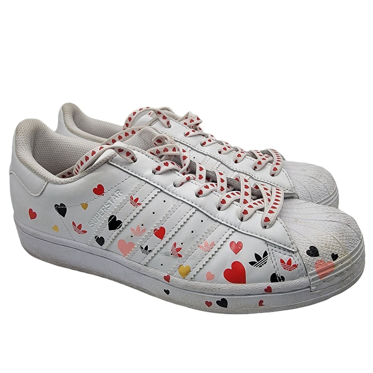 Adidas Originals Superstar Valentines Day Womens 8 Casual Adidas Originals Superstar Valentines Day Womens 8 Casual