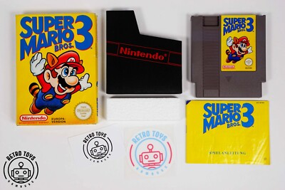 SUPER MARIO BROS 3 NES NINTENDO CiB OVP & ANLEITUNG Land Bros. Retro Vintage