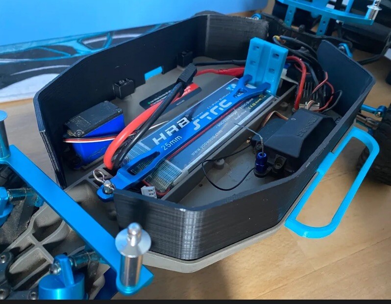 Cache-châssis Anti-poussière Pour Traxxas Slash 2WD 1/10 - Protection Intégrale