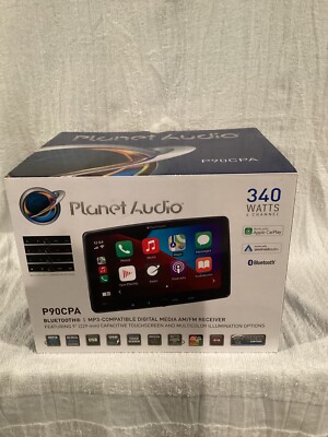 Planet Audio P90CPA Touchscreen Multimedia Player - Black