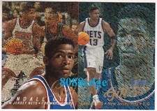 (2) 1996-97 FLAIR SHOWCASE ROW 0/1997-98 ROW 1: KENDALL GILL #74 #69 NETS LOT