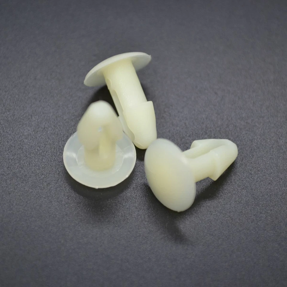 12 clips de remache de puerta para Mercedes Benz R107 W108 W114 W115 W116 W123 nailon Foto 2 de 4