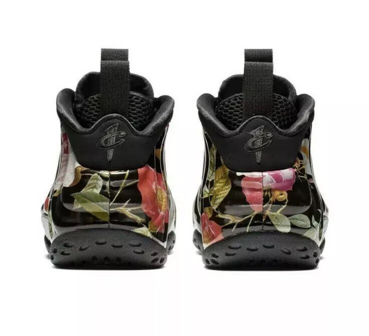 black floral foamposites