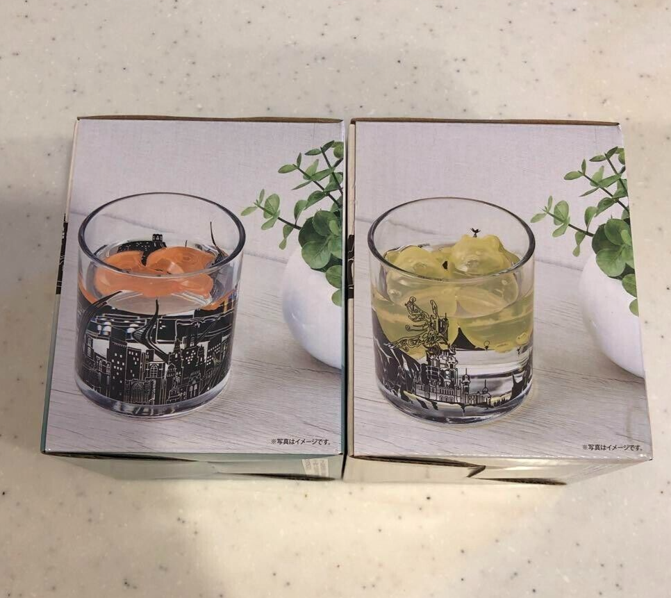 Final Fantasy XIV FF14 Glass Ice Cube Set Taito Prize Amaurot Ver
