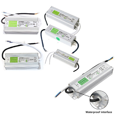 DC 12V LED Netzteil  Trafo Wasserdicht Transformator Treiber Schaltnetzteil IP67