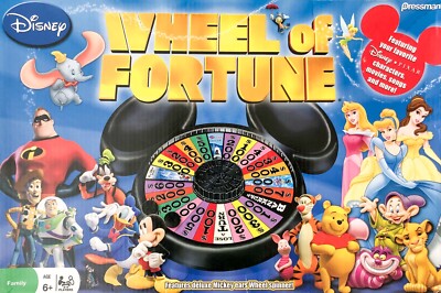 Disney Wheel of Fortune Game Replacement Pieces and Parts - You Pick Pressman 08