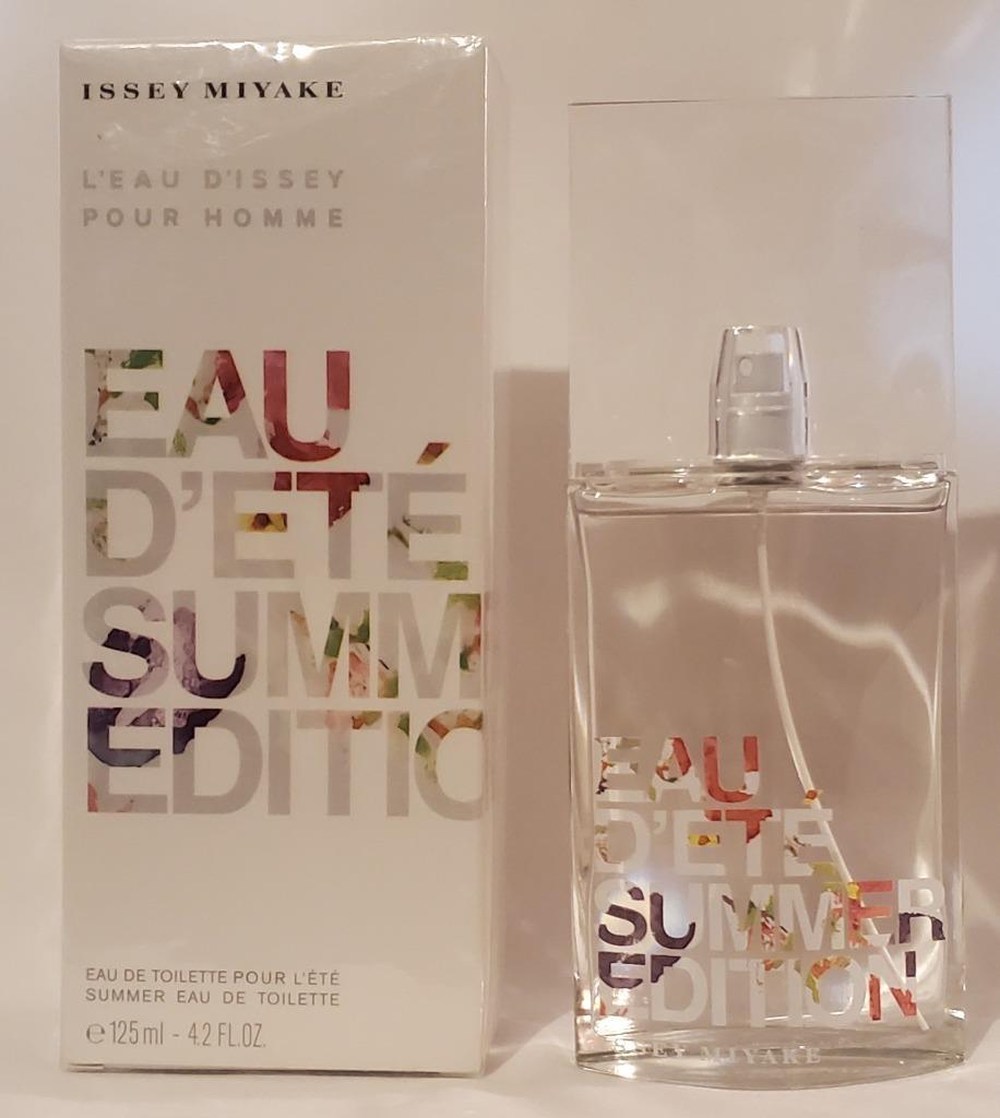 EAU D' ETE SUMMER EDITION by ISSEY MIYAKE POUR HOMME cologne 4.2oz 125ml *RARE*!