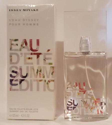 EAU D' ETE SUMMER EDITION by ISSEY MIYAKE POUR HOMME cologne 4.2oz 125ml *RARE*! - Picture 1 of 1