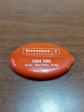 Vintage Quikoin FIRESTONE Squeeze Change Purse