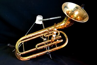 1954 Vintage Pan American Alto Horn in the Key of F - Case Not Included