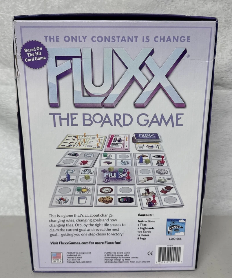 Fluxx The Board Game The Only Constant Is Change 2013 Ages 8 And Up - Image 2 of 3