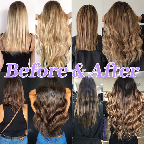 Nail U Tip Keratin Fusion Pre Bonded 100% Remy Human Hair Extensions 200S THICK - Picture 14 of 32