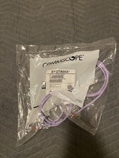 Cat 6A Purple patch cable 7FT