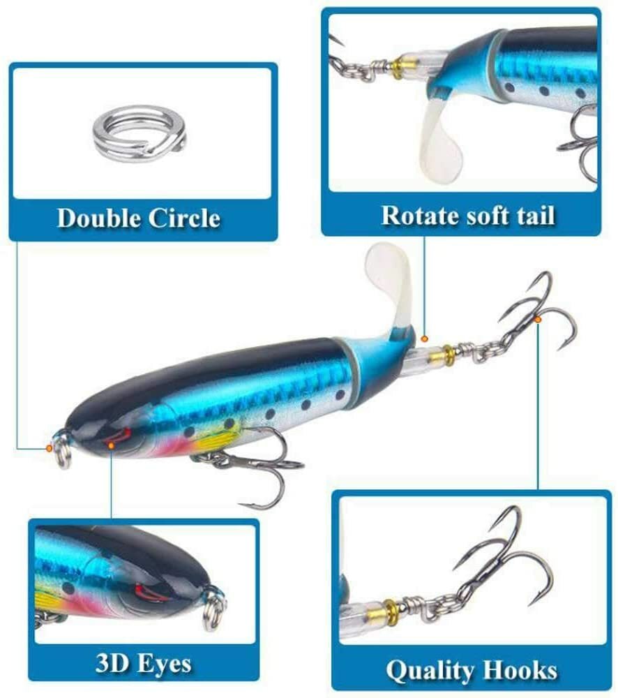 Fishing Lure Topwater Bass Lures Fishing Lures Multi Jointed Swimbait Lifelike - Image 2