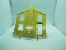 Plasticville Colonel House Tan side wall O/S Scale