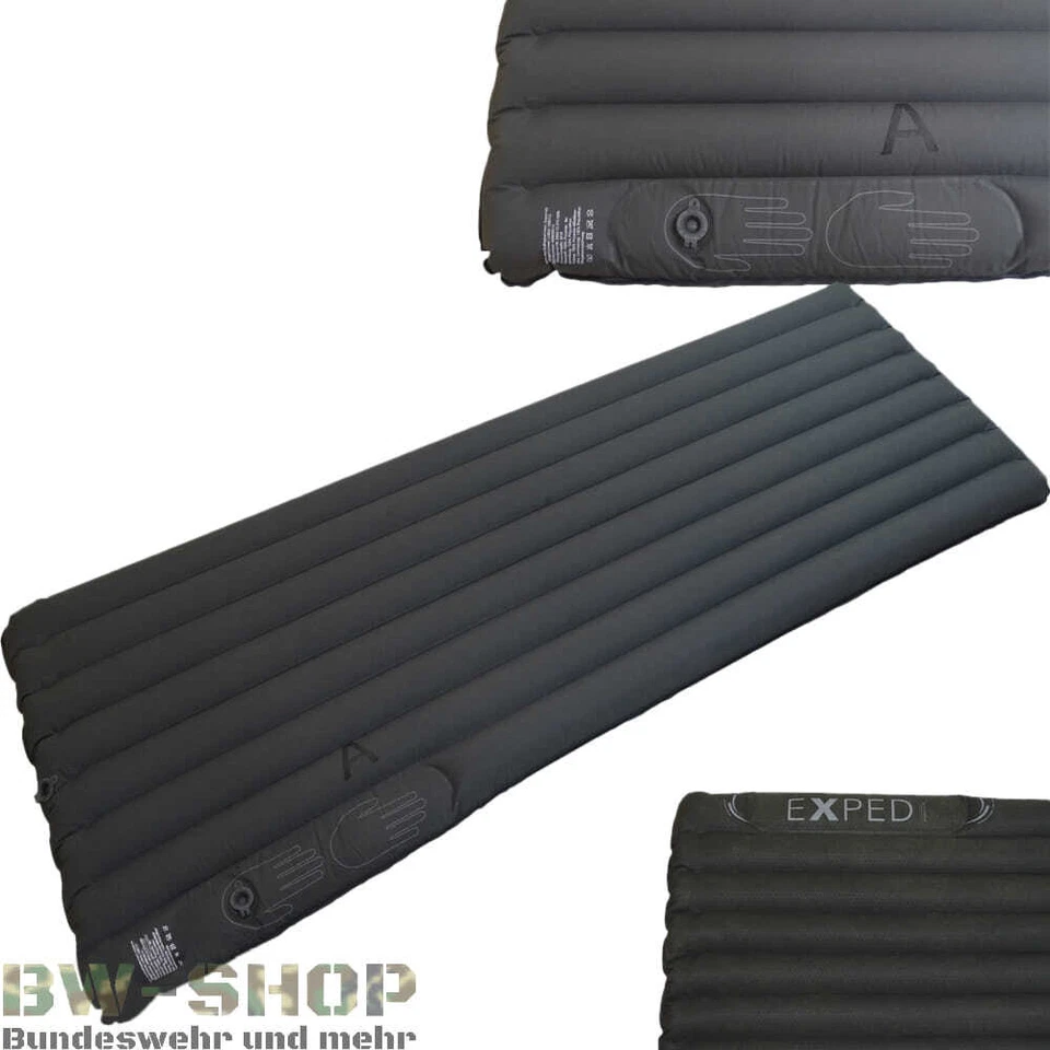 ORIGINAL GERMAN ARMY KSK sleeping mat exped + bag BW air mattress special forces - Image 3 of 3