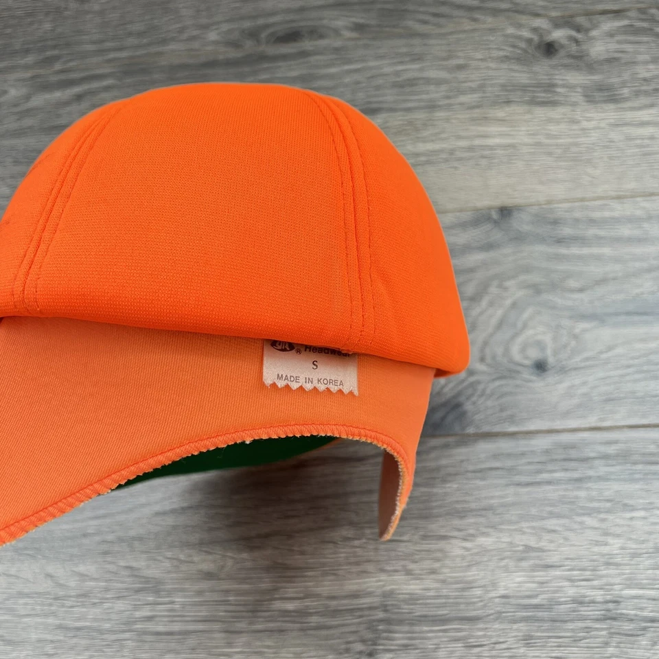 Vintage Insulated Blaze Orange Expedition Hat - Size Small - Blaze Orange - Image 4 of 4