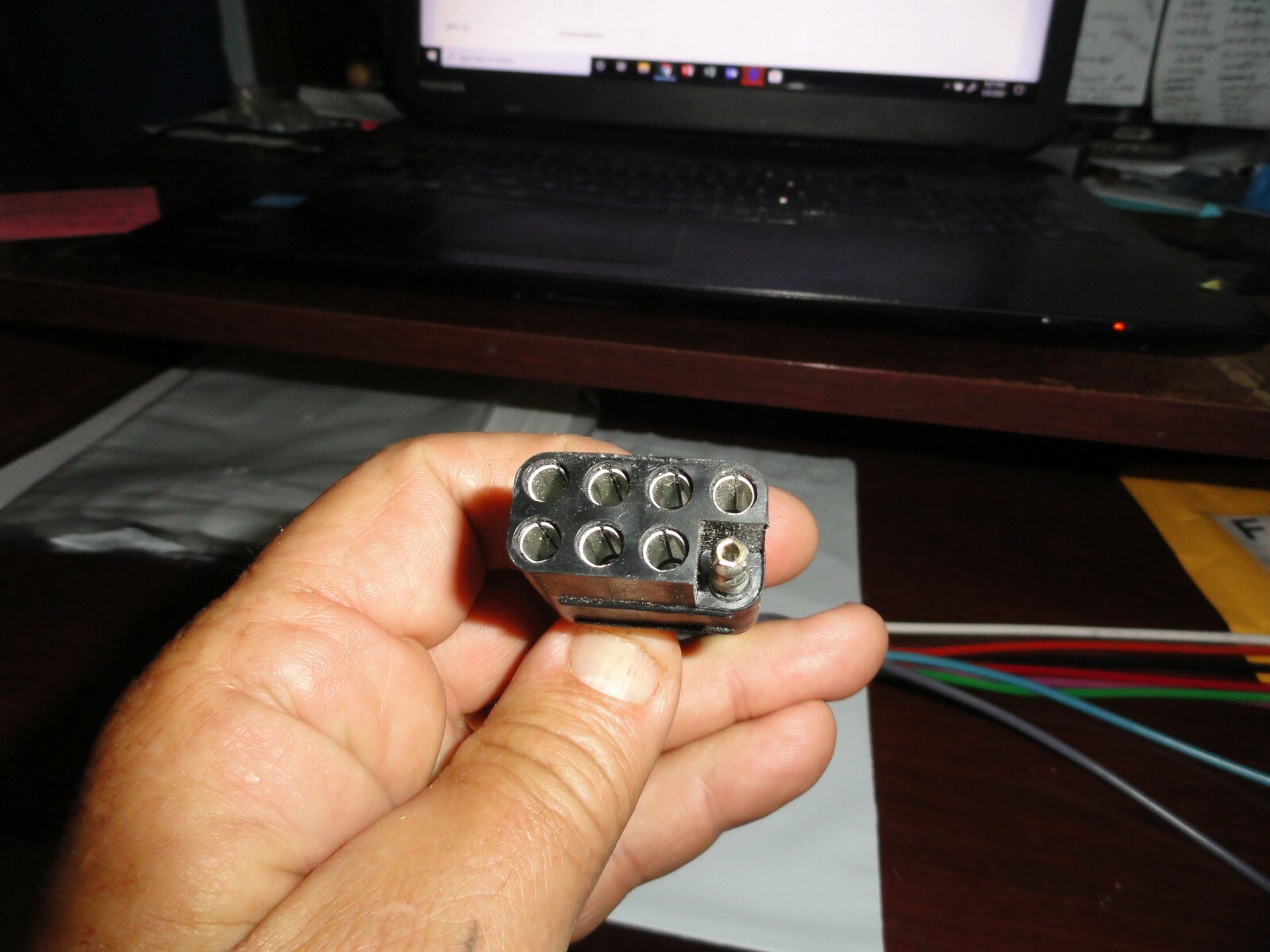 8 Pin Plug Trailer Signal Light Wire Harness Extension Cable Wire