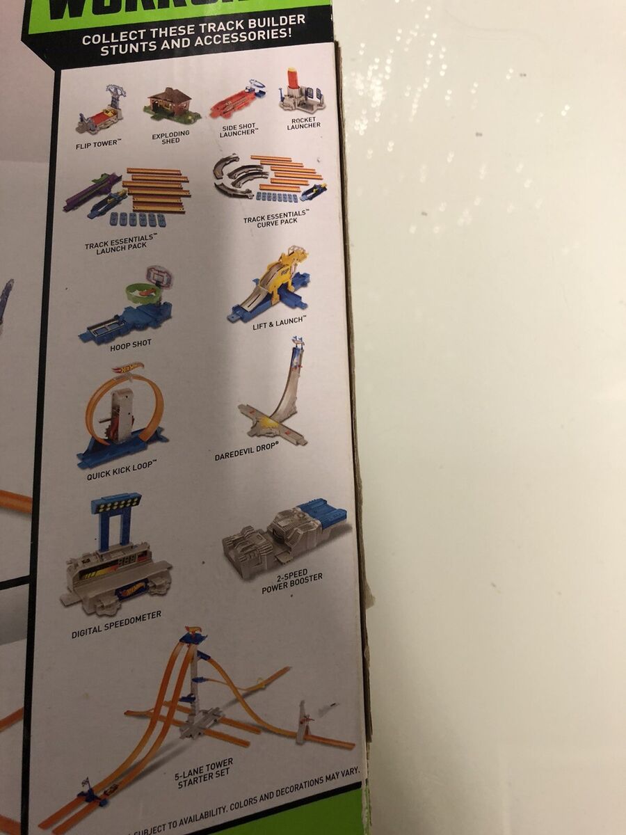 Hot Wheels BGX86 Workshop Track Builder Starter Set for sale Hot Wheels BGX86 Workshop Track Builder Starter Set for sale