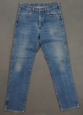 UE18409 WRANGLER MADE IN U.S.A. 31MWZPW STRAIGHT LEG JEANS 33X34 msr 31"x33" 