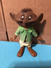 Vintage Dakin Speedy Gonzalez 1969 Vinyl Figure Missing Original Hat