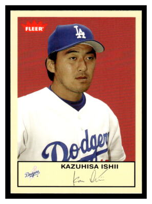2005 Fleer Tradition #249 Kazuhisa Ishii - Los Angeles Dodgers | eBay