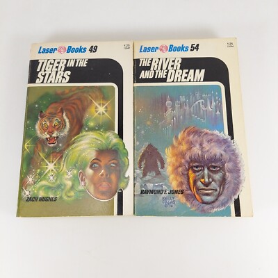 Tiger In The Stars Zach Hughes & River And The Dream Raymond Jones Laser Books