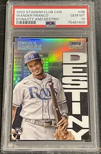 2022 Stadium Club Chrome Wander Franco RC Dynasty Destiny PSA 10 GEM MINT Rookie