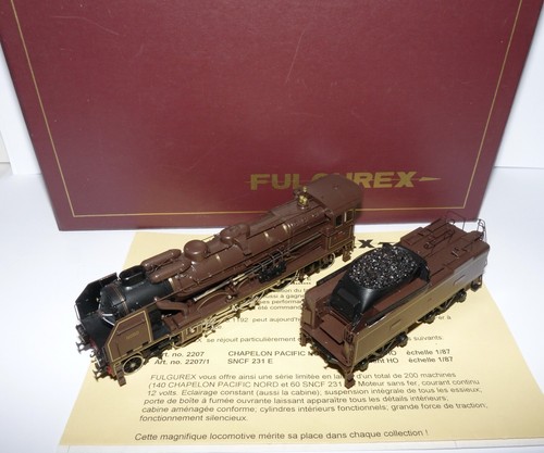 Fulgurex H0 2207 DC ++ Dampflok Chapelon Pacific Nord 3.1192 in OVP ++ #A1_431 | Zustand: Gebraucht
