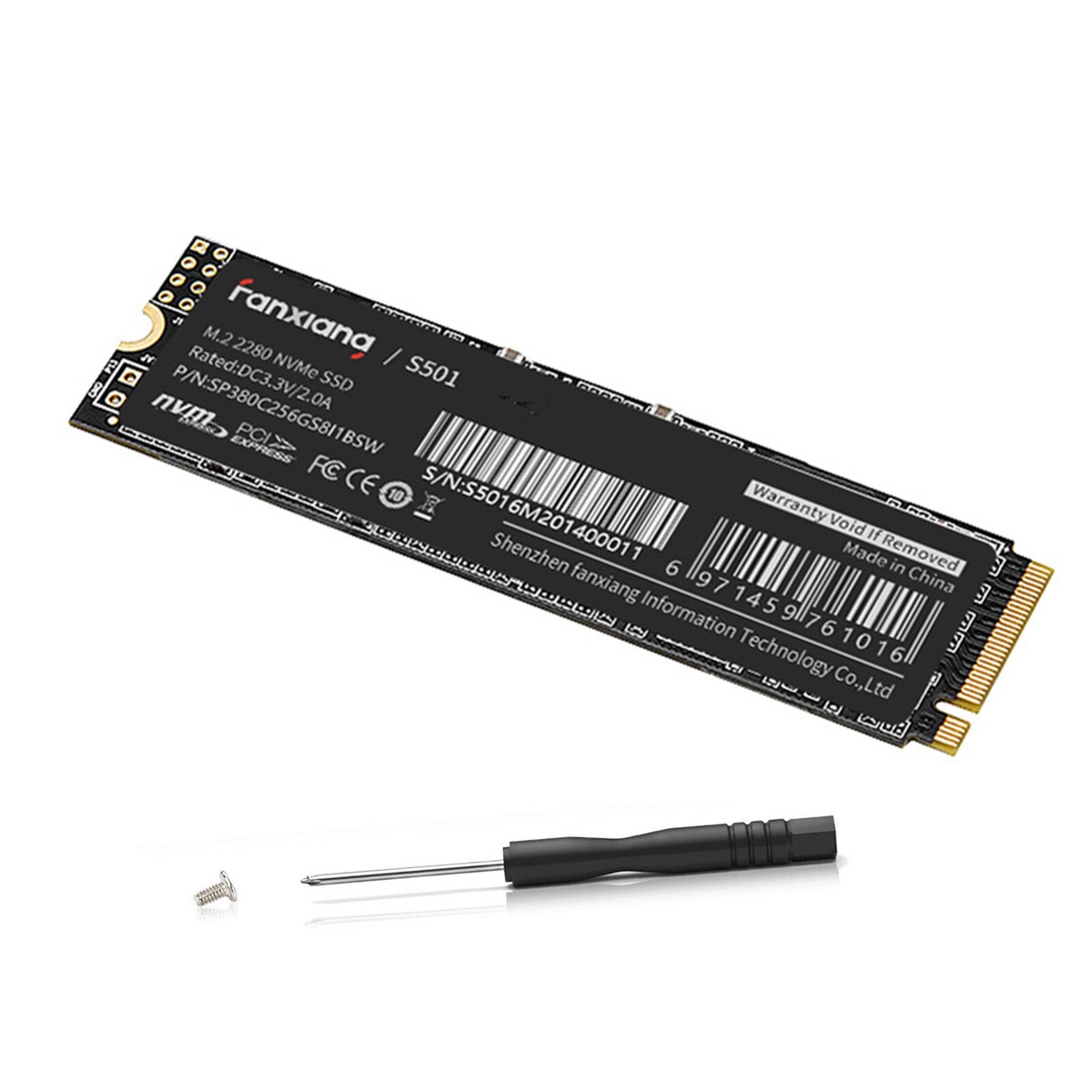 オンライン限定商品】 fanxiang S501Q SSD 1TB M.2 NVMe 2280 【公式通販】
