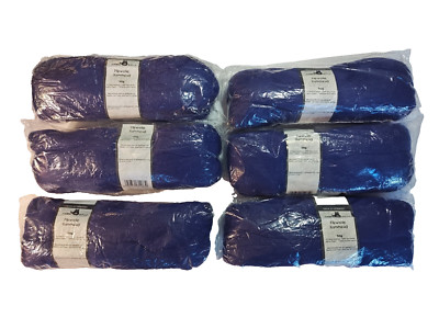 6 Skeins Filzwolle Kammzug Schoppel Wolle in Farbe  - Amethyst