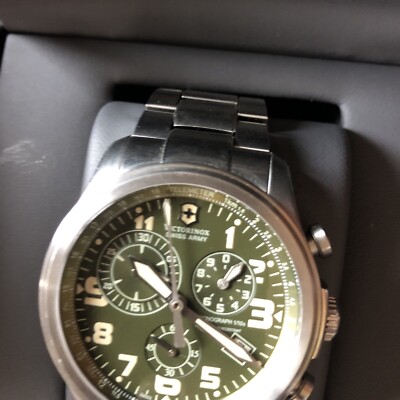 Victorinox Swiss Army Watch 241288 Infantry Vintage Chronograph