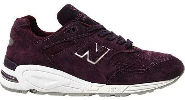 New Balance Horween Leather Co. x 990v2 Made in USA Burgundy for