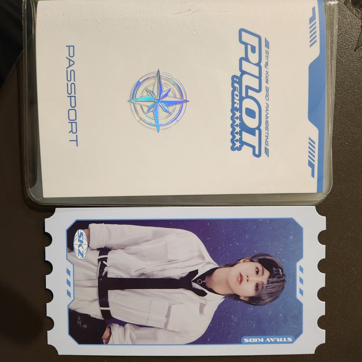 Stray kids Passport set 3RD FANMEETING offline PILOT : FOR