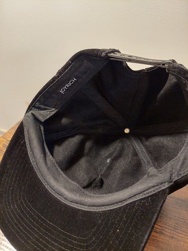 Joyrich 2014 Velvet Caps / Hüte Black & Red Gold Star Snapback One Size Rarität - Bild 4 von 9