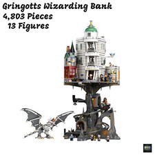 NEW 4803 PCS Gringotts Wizarding Bank Harry P...