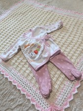 Pepco Baby Mädchen 2-tlg Set Gr.50/56 Baumwo...