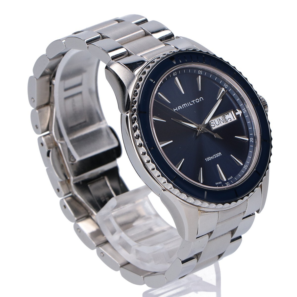 Hamilton H37551141 Jazzmaster Seaview Day Date Quartz Working image 6