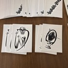 (108) The Crow 1996 Bad Bird Productions Temporary Tattoos - Nice Lot — photo 5