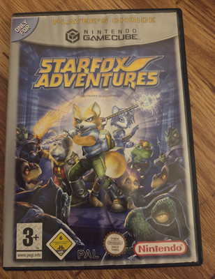 Nintendo Starfox Adventures GameCube PAL Player's Choice mit OVP & Anleitung