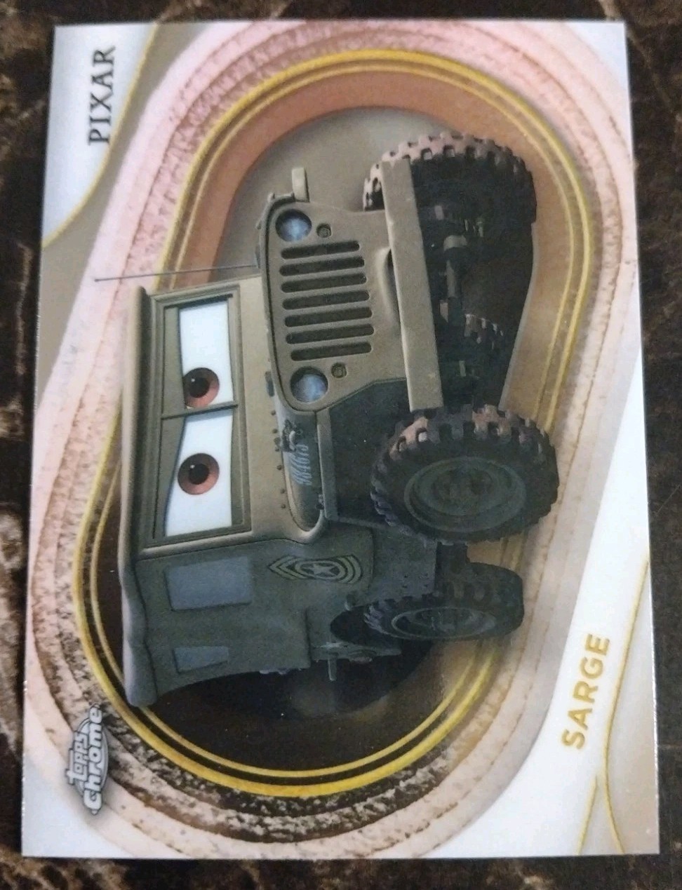 Sarge #55 Base 2025 Topps Chrome Disney