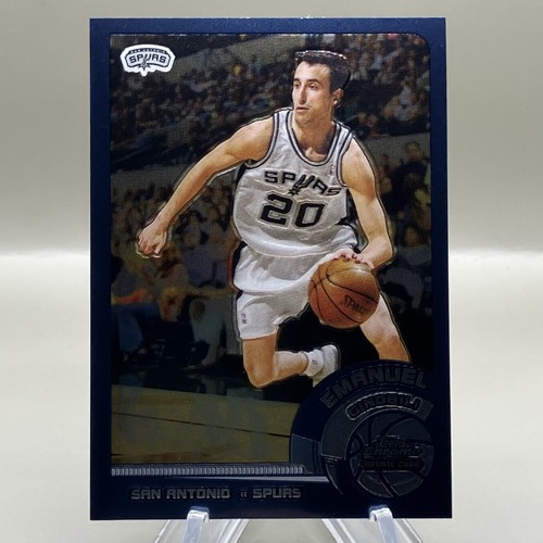 Emanuel Ginobili #124 2002 Topps Chrome card