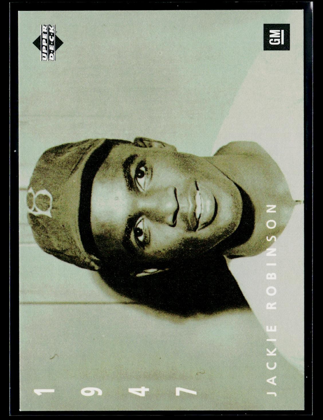 Jackie Robinson 1994 Upper Deck The American Epic GM #7 Brooklyn Dodgers