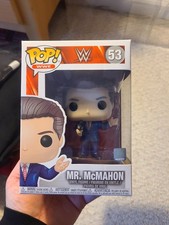 Funko Pop WWE #53 Mr. McMahon Vince McMahon In Blue Suit WWF Figure